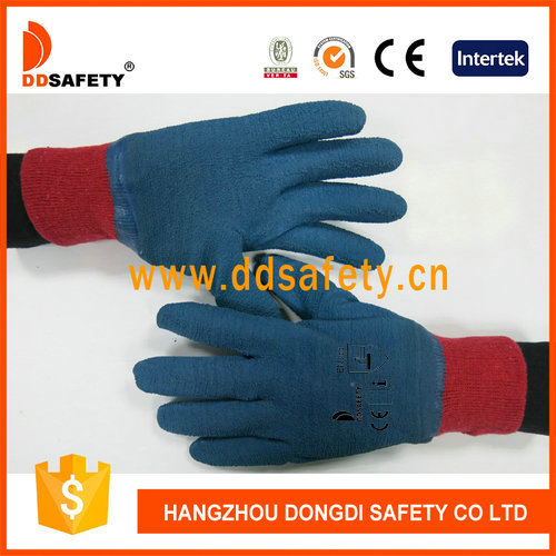 Cotton with blue latex glove-DCL416